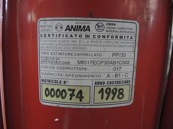 9#3064 Estintori Anima pm730 in vendita - foto 3