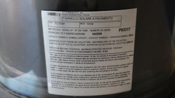22#3074 Condizionatore e solare/termico in vendita - foto 4
