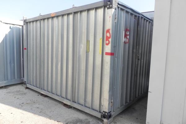 8#3078 Container uso deposito e carrello portattrezzi in vendita - foto 1