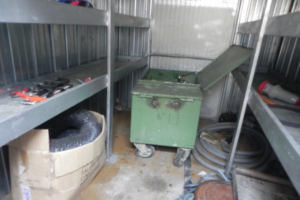 8#3078 Container uso deposito e carrello portattrezzi in vendita - foto 2