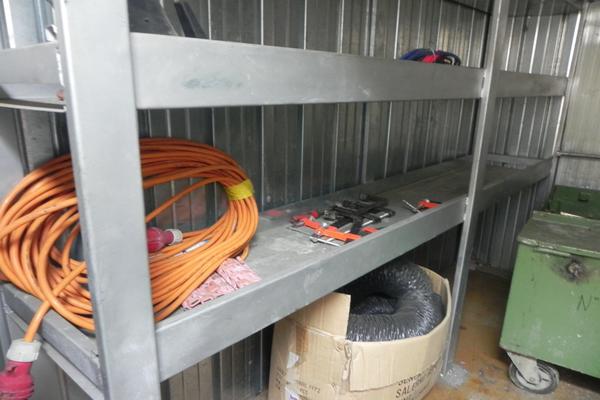 8#3078 Container uso deposito e carrello portattrezzi in vendita - foto 4