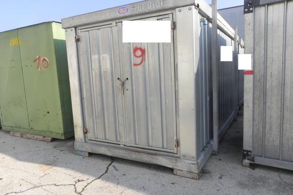 9#3078 Container uso deposito con bulloneria e ganci in vendita - foto 5