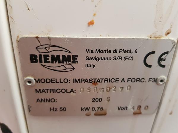 24#3084 Impastatrice Biemme in vendita - foto 3