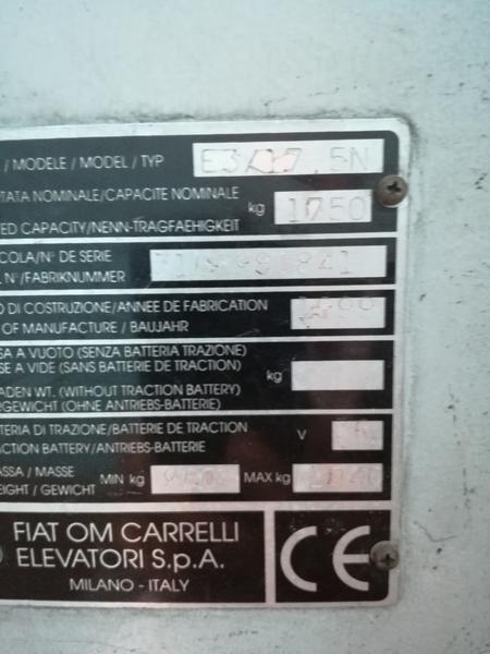 1#3099 Carrello frontale Fiat Om e motocompressore Rotair spa in vendita - foto 2