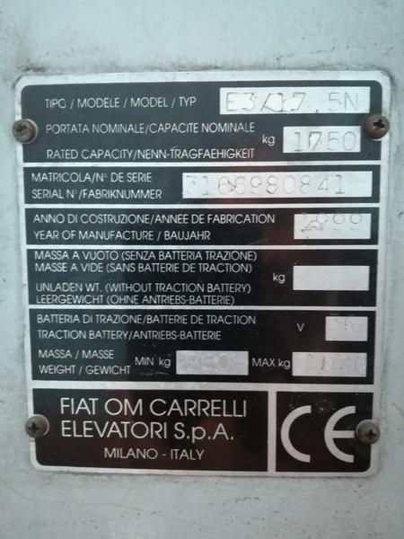 1#3099 Carrello frontale Fiat Om e motocompressore Rotair spa in vendita - foto 3