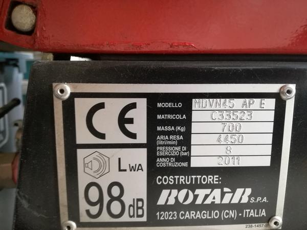 1#3099 Carrello frontale Fiat Om e motocompressore Rotair spa in vendita - foto 8