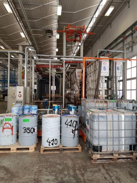2#3106 Linea di verniciatura completa Cefla per impregnazione ad immersione in vendita - foto 3