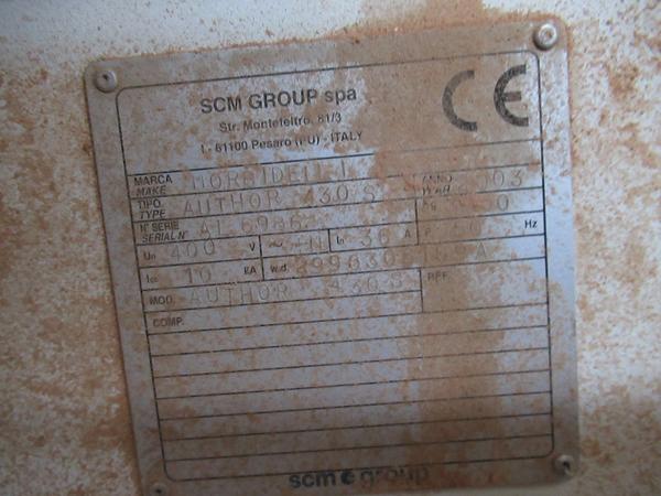 11#3116 SCM Morbidelli Author  in vendita - foto 2