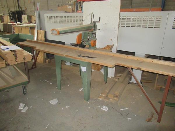 15#3116 Sega circolare da banco Radiale 700 in vendita - foto 1