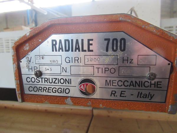 15#3116 Sega circolare da banco Radiale 700 in vendita - foto 2
