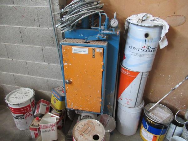 25#3116 Cabina per impianto verniciatura e piani carrelli in vendita - foto 5