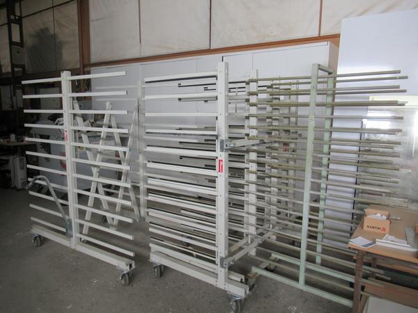 25#3116 Cabina per impianto verniciatura e piani carrelli in vendita - foto 8