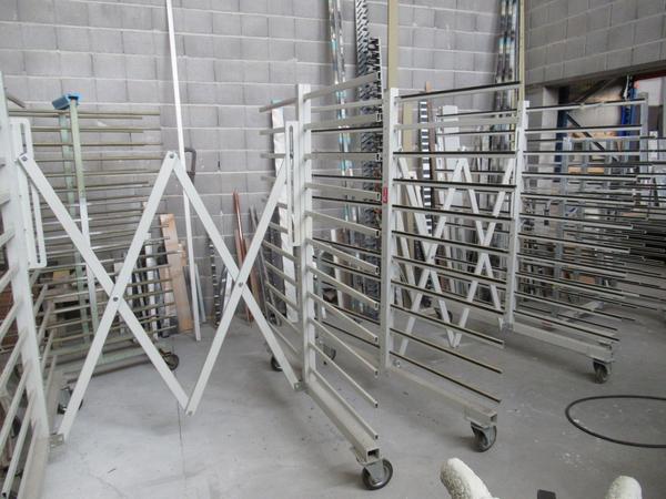 25#3116 Cabina per impianto verniciatura e piani carrelli in vendita - foto 11