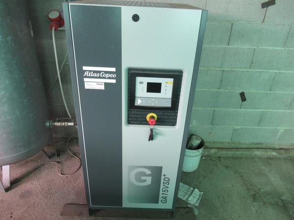 27#3116 Compressore ed essiccatore Atlas Copcp in vendita - foto 2