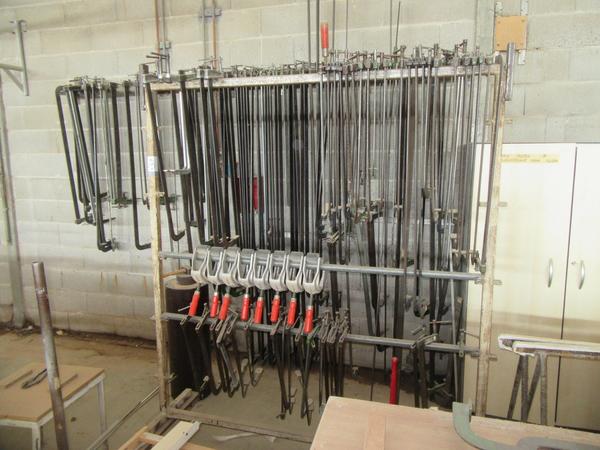 53#3116 Rastrelliera con morsetti in vendita - foto 1