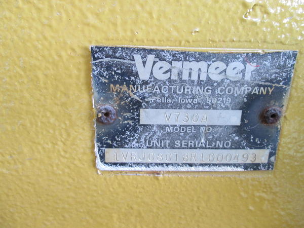 14#3117 Catenaria Scavatrincee Vermeer Mod. V4750 in vendita - foto 11