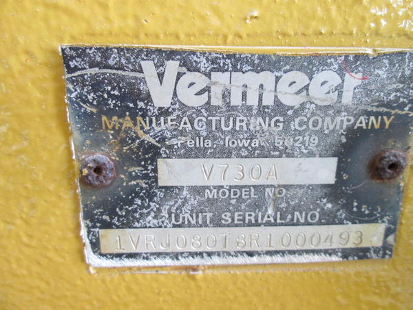 14#3117 Catenaria Scavatrincee Vermeer Mod. V4750 in vendita - foto 16