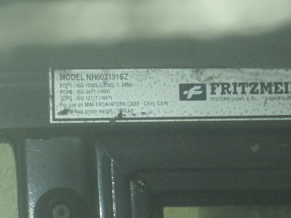 27#3117 Cabina Per Miniescavatore Case in vendita - foto 10