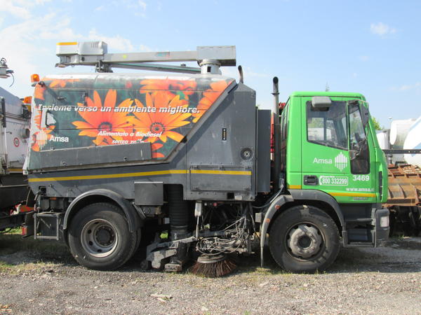 4#3117 Autoveicolo Uso Spazzatrice Stradale Iveco Eurocargo in vendita - foto 2