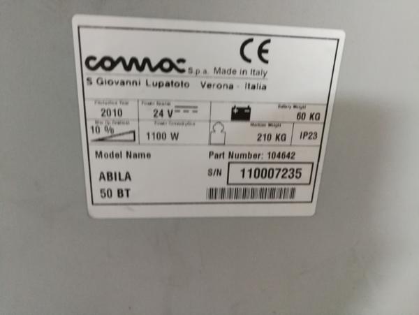 3#3142 Lavasciuga pavimenti Comac Abila 50 BT in vendita - foto 15