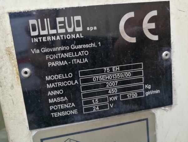 4#3142 Macchina spazzatrice Dulevo 75 in vendita - foto 6