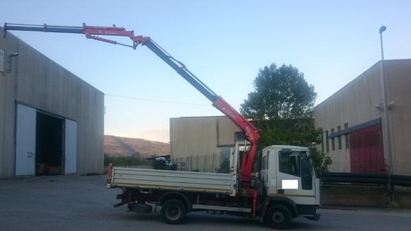 2#3147 Autocarro Iveco A 75 2 assi con gru in vendita - foto 3