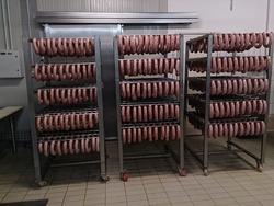 Zanussi workbench and cured meats suspension trolleys - Lot 10 (Auction 3161)