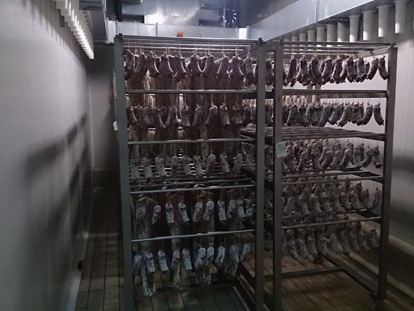 10#3161 Banco da lavoro Zanussi e carrelli per sospensioni salumi in vendita - foto 22