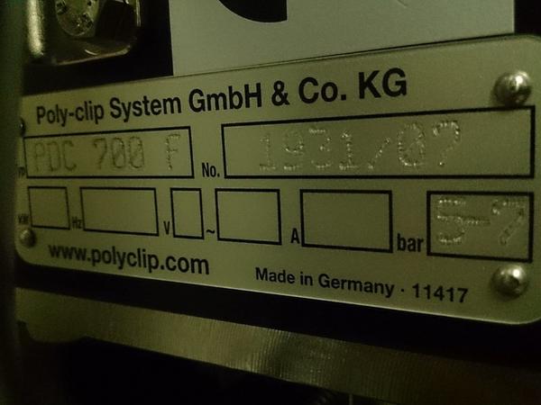 4#3161 Clippatrice Poly Clip System in vendita - foto 7