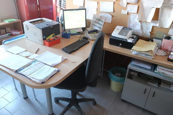 4#3168 Fotocopiatrice Olivetti e computer Fujitsu in vendita - foto 5