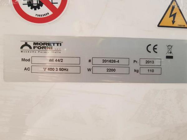 22#3174 Impastatrice Moretti e ricambi attrezzatura ristorazione in vendita - foto 4