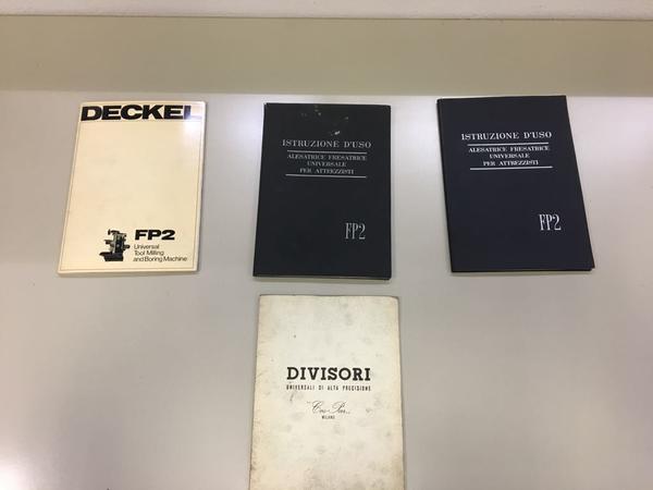 3#3186 Fresa Deckel FP2 in vendita - foto 2