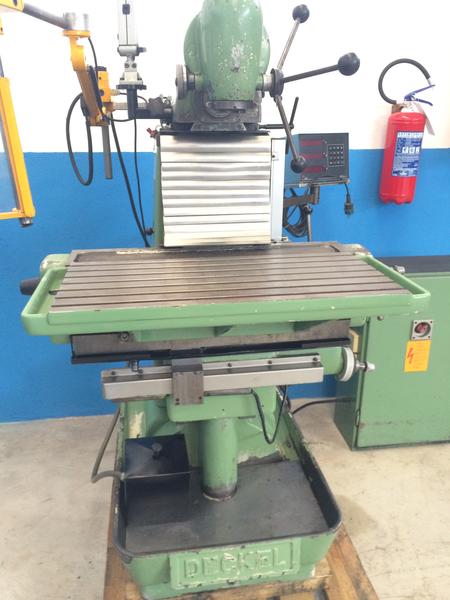 3#3186 Fresa Deckel FP2 in vendita - foto 7