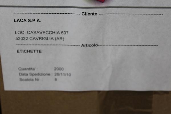 111#3190 Etichette adesive bianche in vendita - foto 6