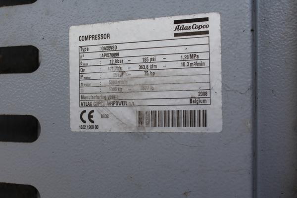 130#3190 Compressore  Atlas Copco in vendita - foto 2