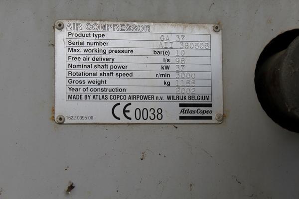 131#3190 Compressore Atlas Copco in vendita - foto 2