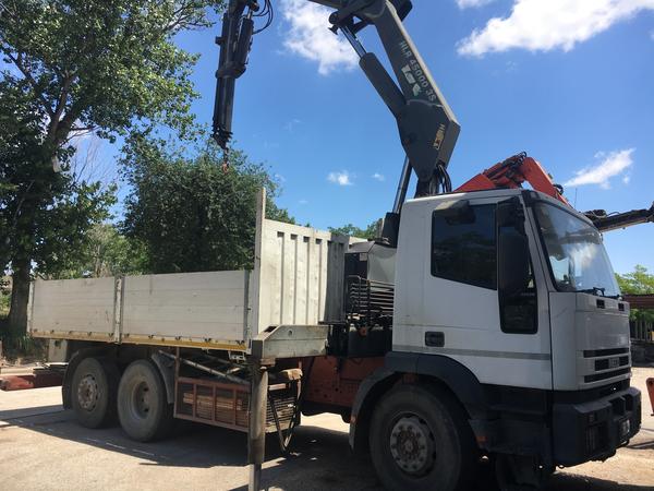 2#3222 Autocarro Iveco Magirius 240 Ro Pos con gru Heila in vendita - foto 6