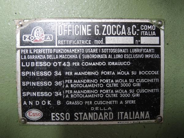 41#3232 Rettifica Officine Zocca Rpat650 in vendita - foto 2
