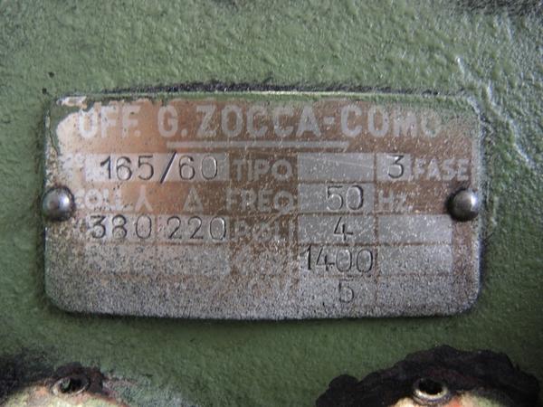 41#3232 Rettifica Officine Zocca Rpat650 in vendita - foto 3