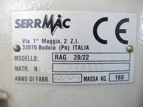 50#3232 Trapano a colonna Serrmac RAG 20/22 in vendita - foto 2