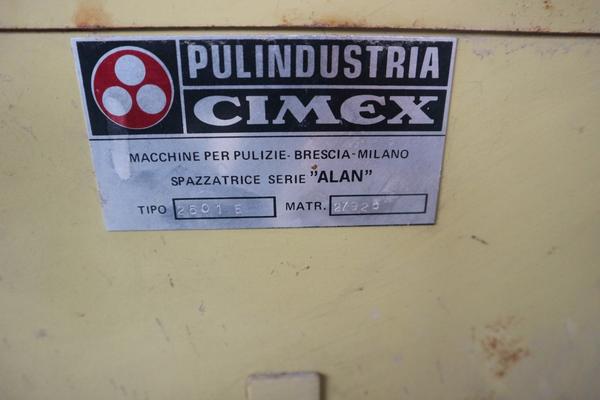 2#3244 Spazzatrice Cimex e carrello elevatore in vendita - foto 7