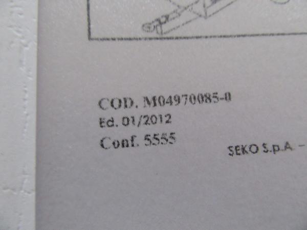 15#3246 Trincia miscelatore Seko in vendita - foto 15