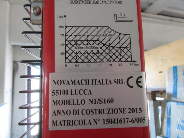 5#3246 Transpallet manuale e sollevatore idraulico in vendita - foto 4