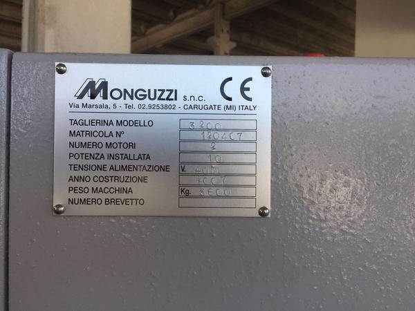 3#3258 Taglierina per impiallacciatura Monguzzi in vendita - foto 10