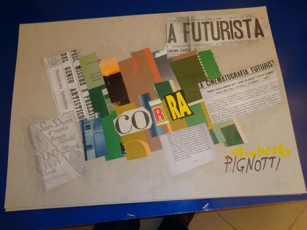 11#3263 Collage Lacerba futurista in vendita - foto 7