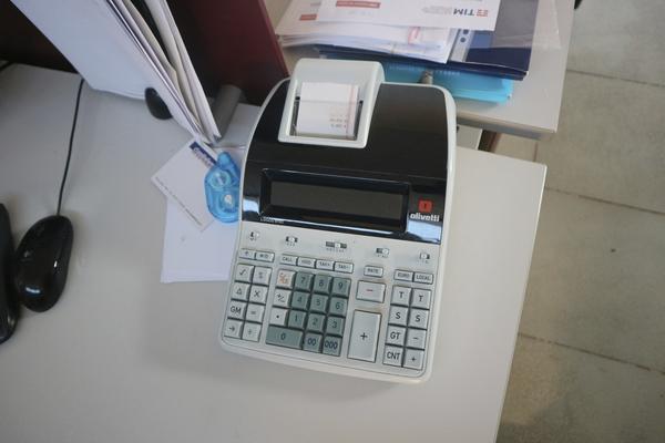 6#3266 Calcolatrici Olivetti e telefono Panasonic in vendita - foto 13