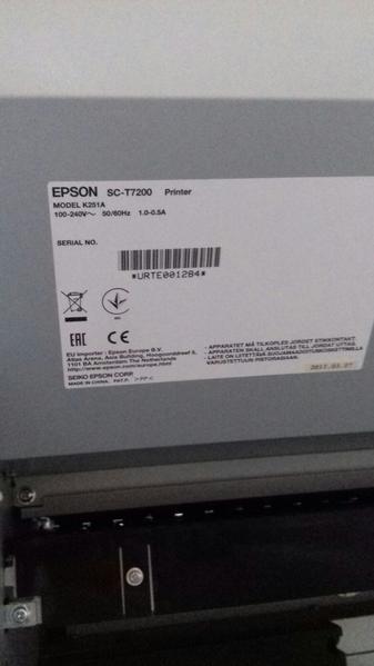 1#3270 Plotter Epson SureColor in vendita - foto 8