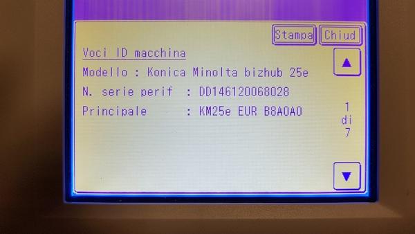 11#3270 Konica Minolta 25e e  c224e in vendita - foto 22