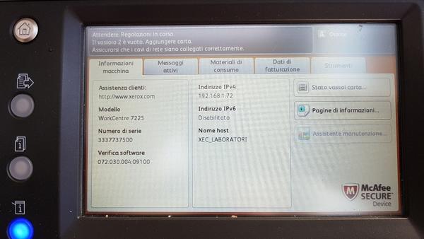 29#3270 Xerox Workcentre 7225 in vendita - foto 7