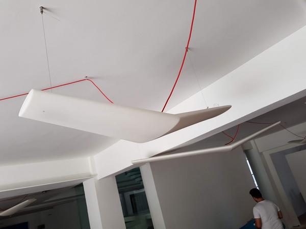 155#3279 Lampade da soffitto Artemide Gabbiano in vendita - foto 2